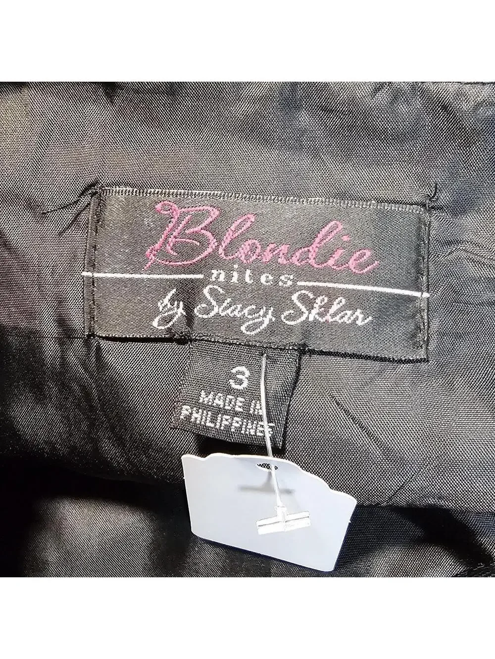 Blondie Nites by Stacy Sklar Black Maxi Skirt